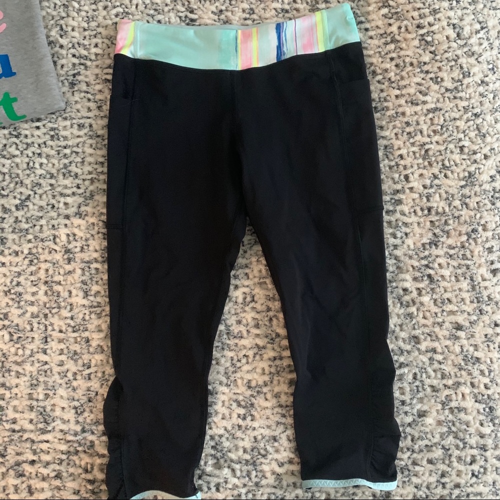 Ivivva by lululemon cropped leggings